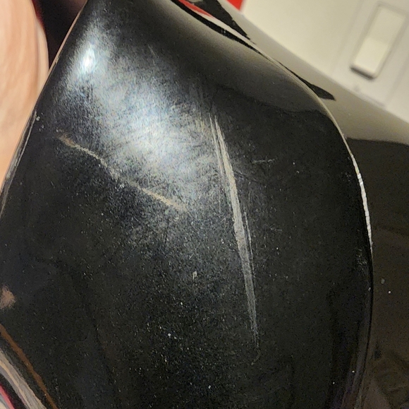 Pleaser Patent Peep Toe Platform Heels - Picture 11 of 15